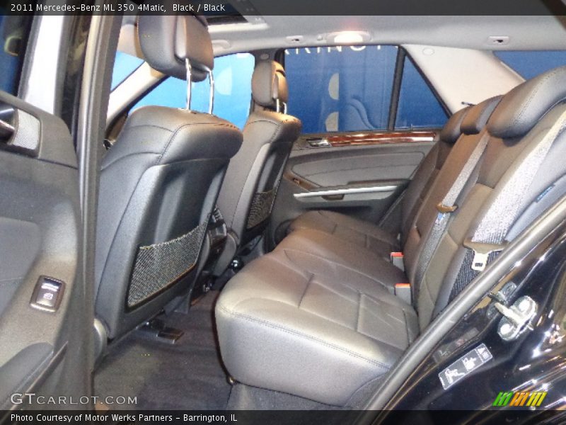 Black / Black 2011 Mercedes-Benz ML 350 4Matic