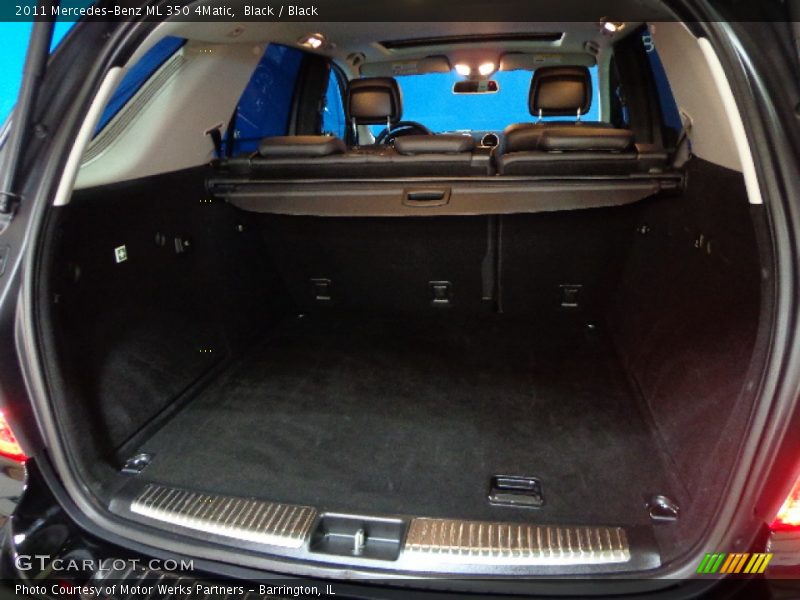 Black / Black 2011 Mercedes-Benz ML 350 4Matic