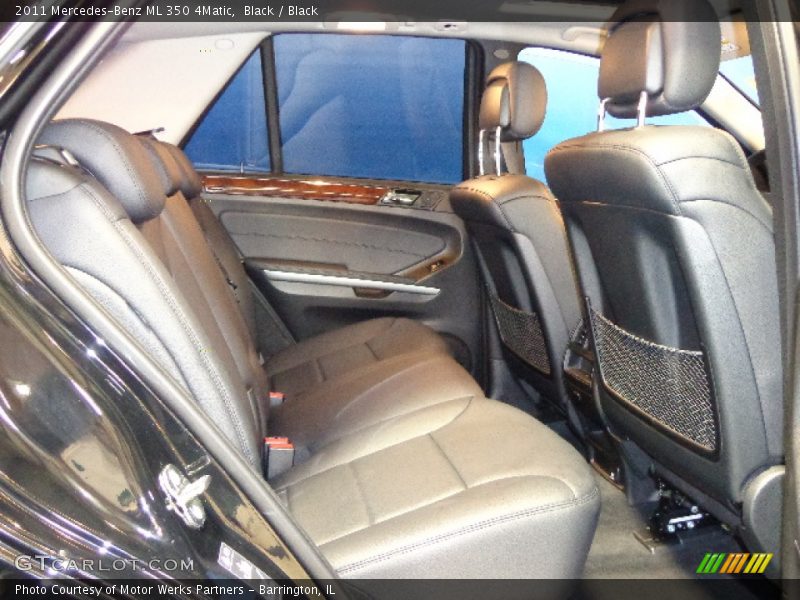 Black / Black 2011 Mercedes-Benz ML 350 4Matic