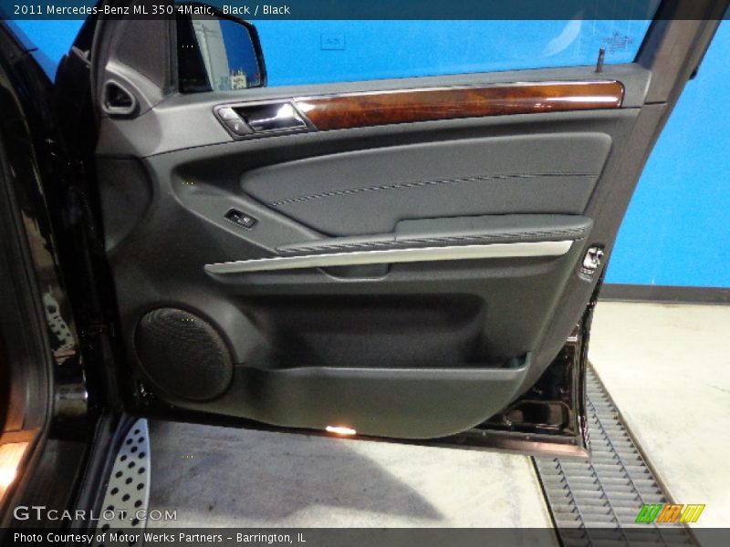 Black / Black 2011 Mercedes-Benz ML 350 4Matic