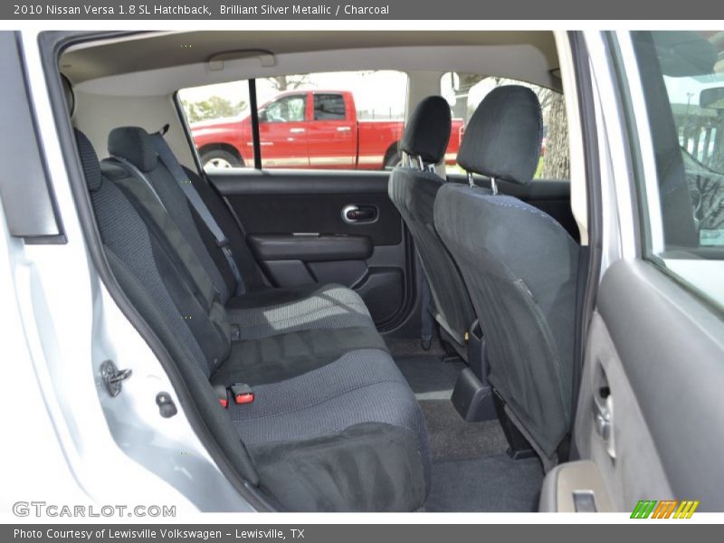 Brilliant Silver Metallic / Charcoal 2010 Nissan Versa 1.8 SL Hatchback