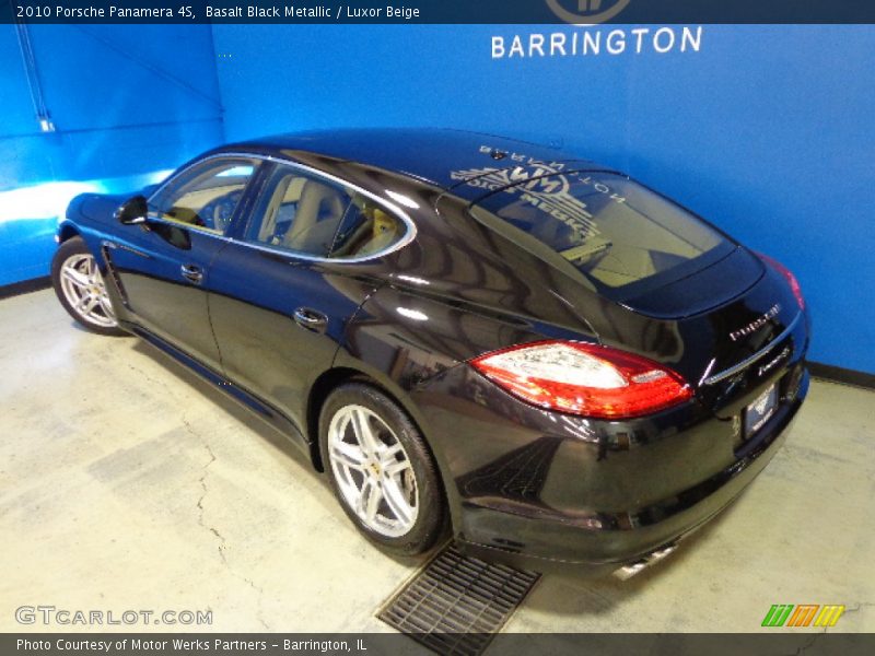 Basalt Black Metallic / Luxor Beige 2010 Porsche Panamera 4S