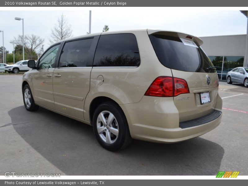 Golden Poplar Metallic / Ceylon Beige 2010 Volkswagen Routan SE