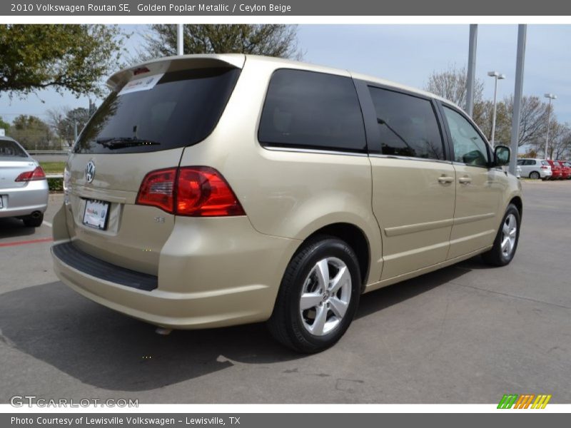 Golden Poplar Metallic / Ceylon Beige 2010 Volkswagen Routan SE
