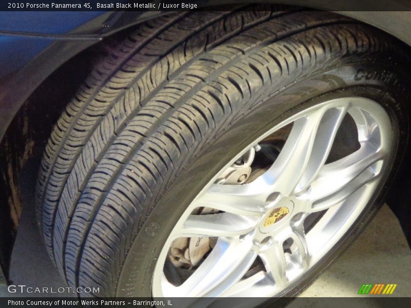 Basalt Black Metallic / Luxor Beige 2010 Porsche Panamera 4S