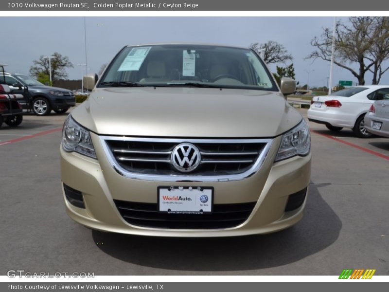 Golden Poplar Metallic / Ceylon Beige 2010 Volkswagen Routan SE