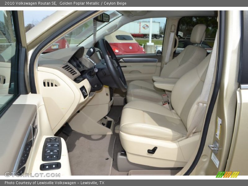  2010 Routan SE Ceylon Beige Interior