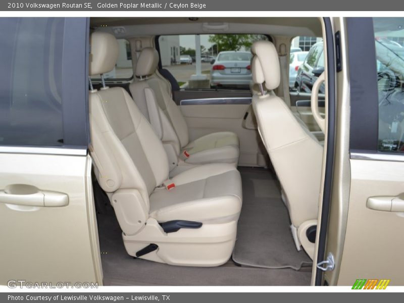 Rear Seat of 2010 Routan SE