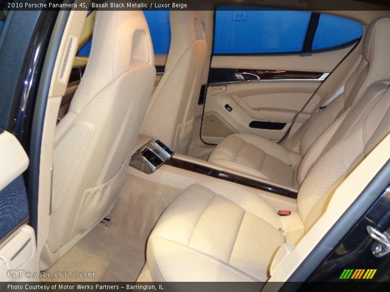 Basalt Black Metallic / Luxor Beige 2010 Porsche Panamera 4S