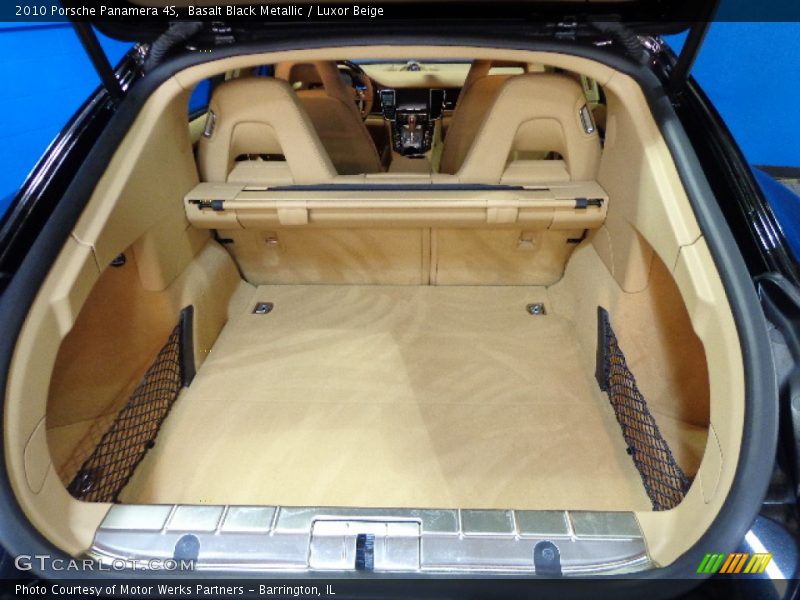 Basalt Black Metallic / Luxor Beige 2010 Porsche Panamera 4S