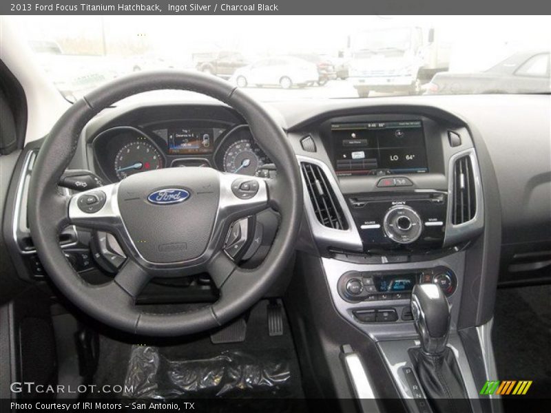 Dashboard of 2013 Focus Titanium Hatchback