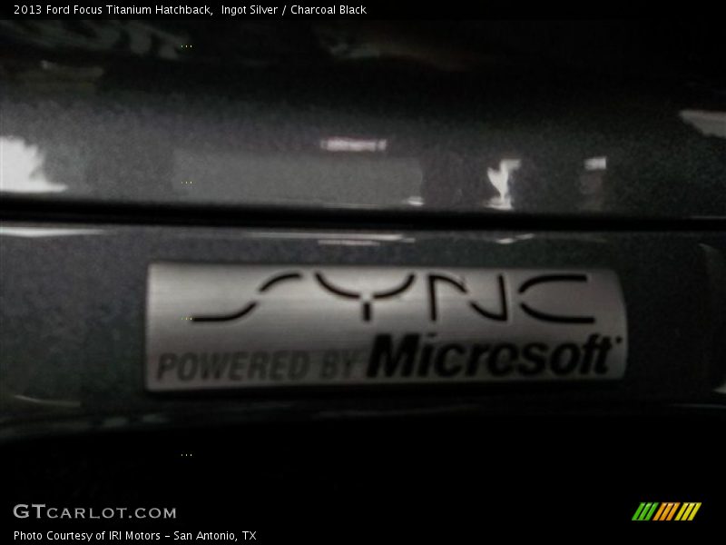 Ingot Silver / Charcoal Black 2013 Ford Focus Titanium Hatchback