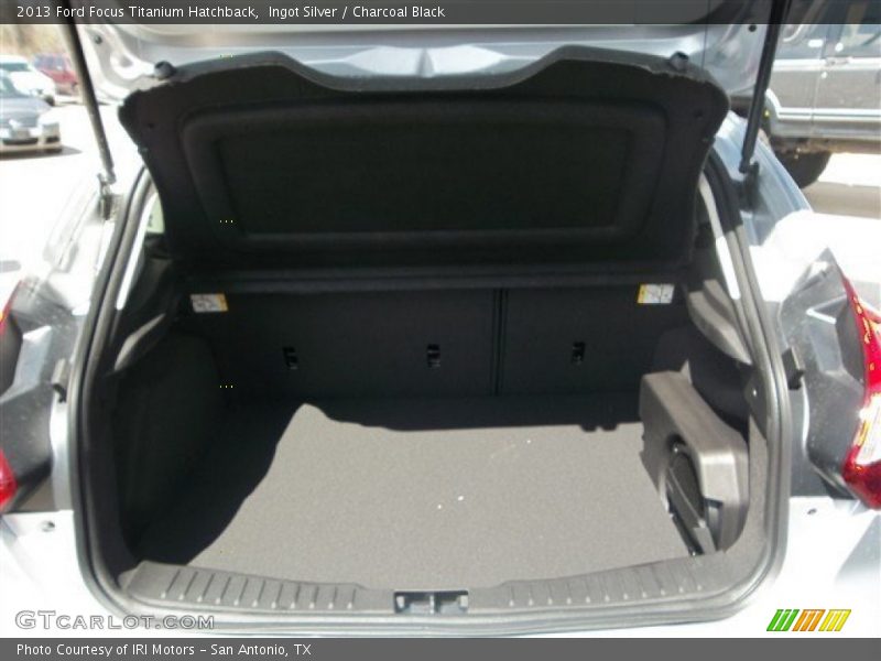 Ingot Silver / Charcoal Black 2013 Ford Focus Titanium Hatchback
