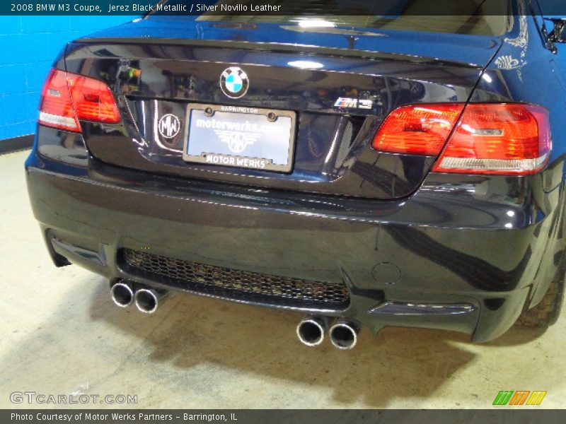Jerez Black Metallic / Silver Novillo Leather 2008 BMW M3 Coupe