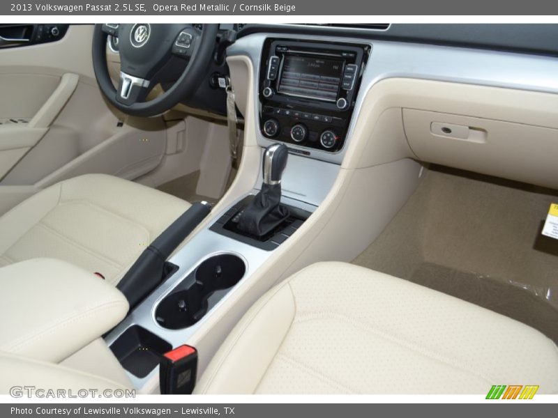 Opera Red Metallic / Cornsilk Beige 2013 Volkswagen Passat 2.5L SE