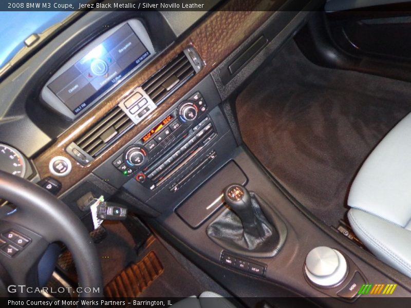 Jerez Black Metallic / Silver Novillo Leather 2008 BMW M3 Coupe