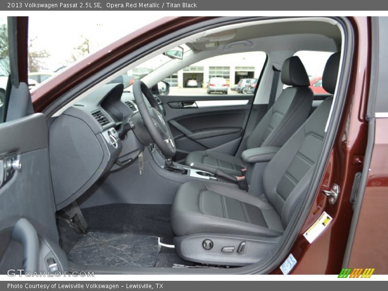 Opera Red Metallic / Titan Black 2013 Volkswagen Passat 2.5L SE