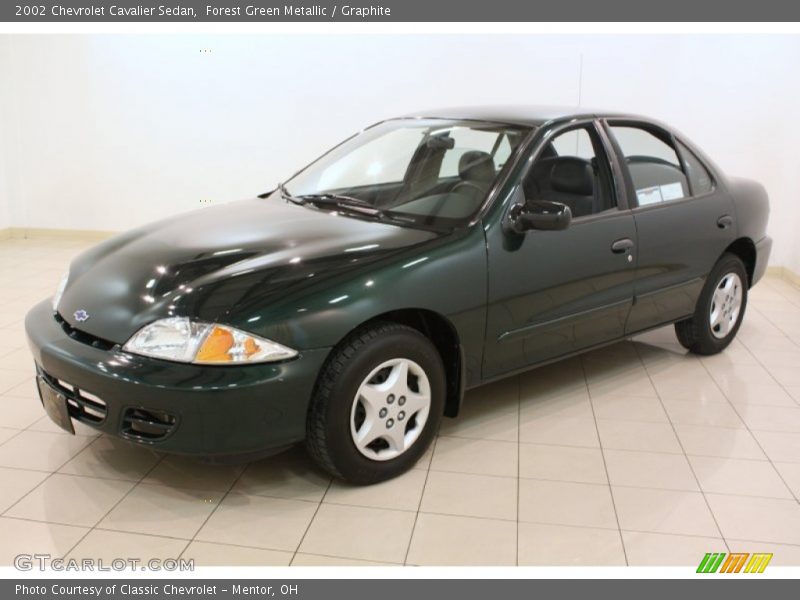 Front 3/4 View of 2002 Cavalier Sedan