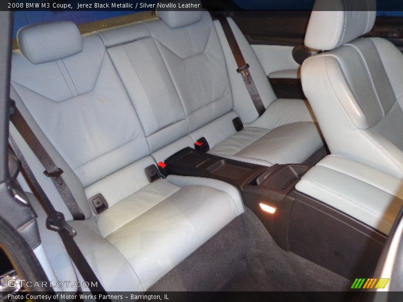 Jerez Black Metallic / Silver Novillo Leather 2008 BMW M3 Coupe