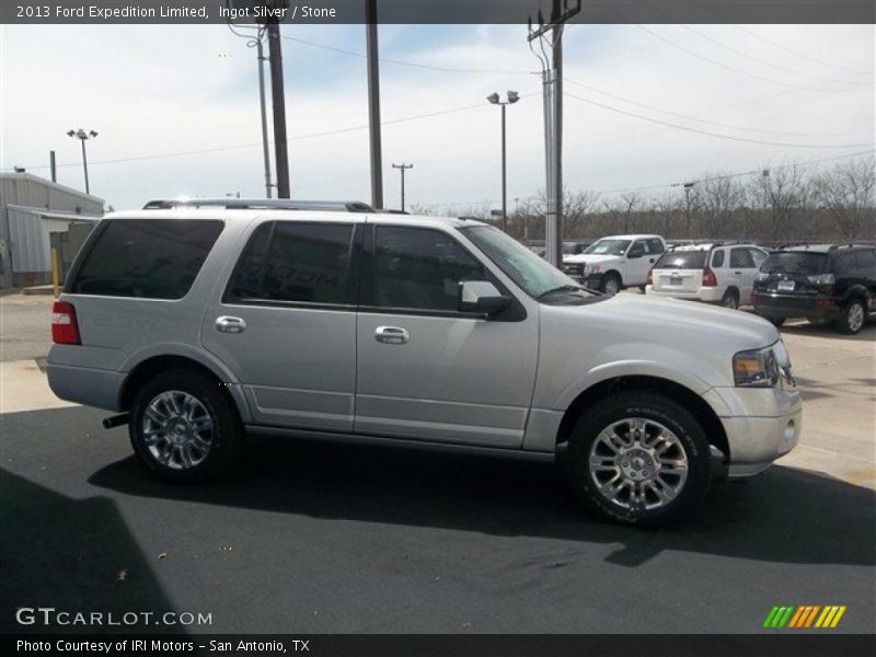 Ingot Silver / Stone 2013 Ford Expedition Limited