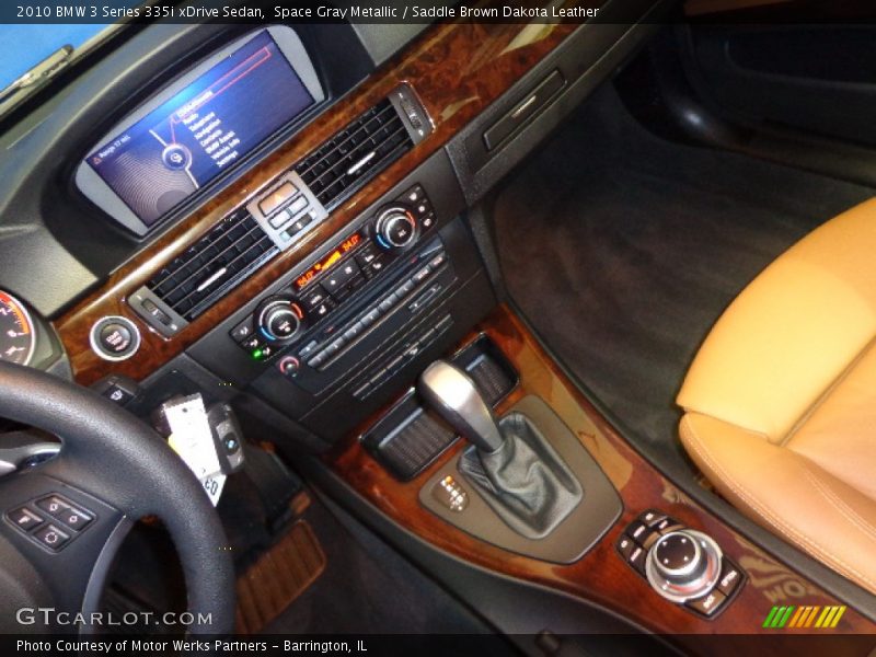 Space Gray Metallic / Saddle Brown Dakota Leather 2010 BMW 3 Series 335i xDrive Sedan