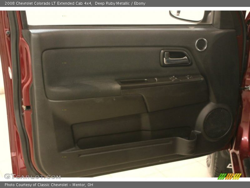 Deep Ruby Metallic / Ebony 2008 Chevrolet Colorado LT Extended Cab 4x4