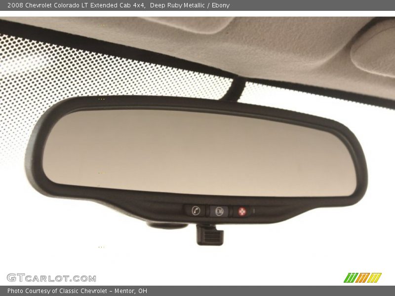 Deep Ruby Metallic / Ebony 2008 Chevrolet Colorado LT Extended Cab 4x4