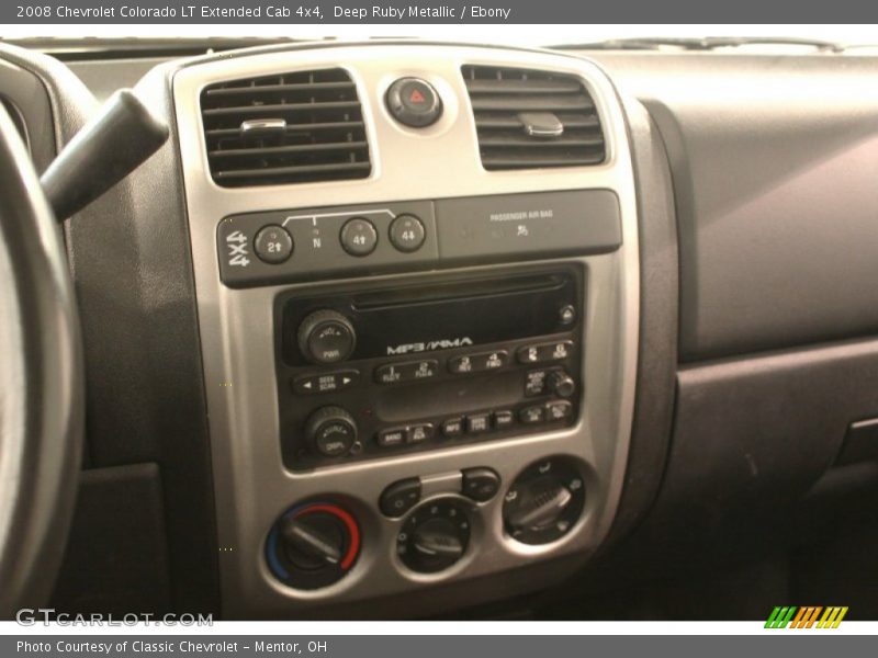 Deep Ruby Metallic / Ebony 2008 Chevrolet Colorado LT Extended Cab 4x4