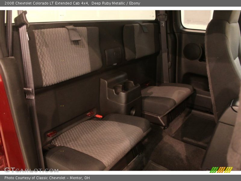 Deep Ruby Metallic / Ebony 2008 Chevrolet Colorado LT Extended Cab 4x4