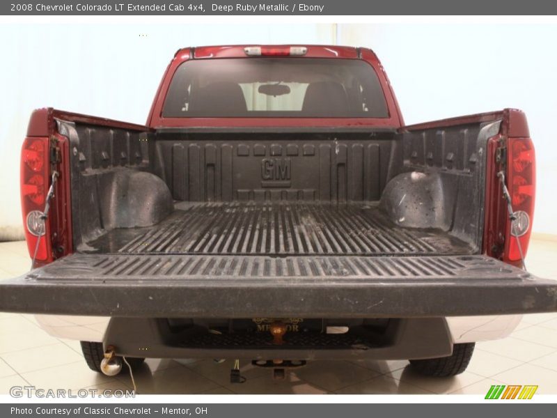 Deep Ruby Metallic / Ebony 2008 Chevrolet Colorado LT Extended Cab 4x4