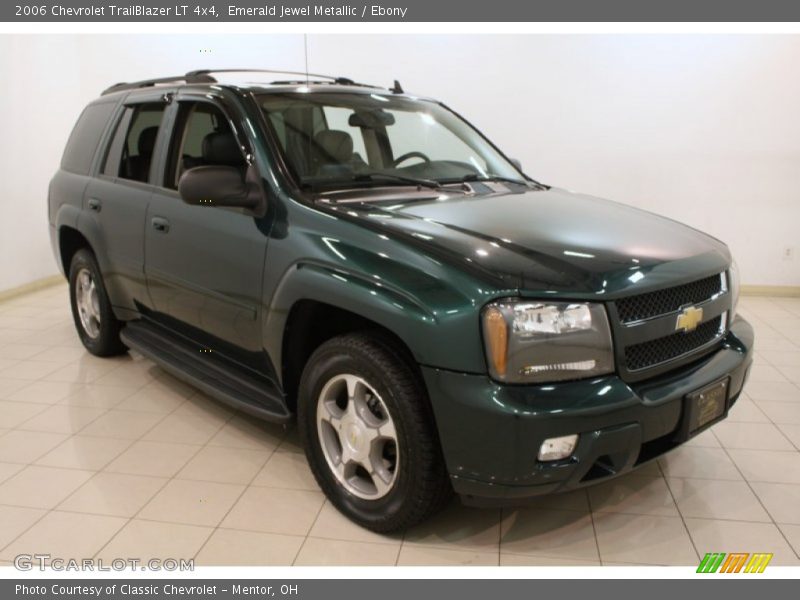 Emerald Jewel Metallic / Ebony 2006 Chevrolet TrailBlazer LT 4x4