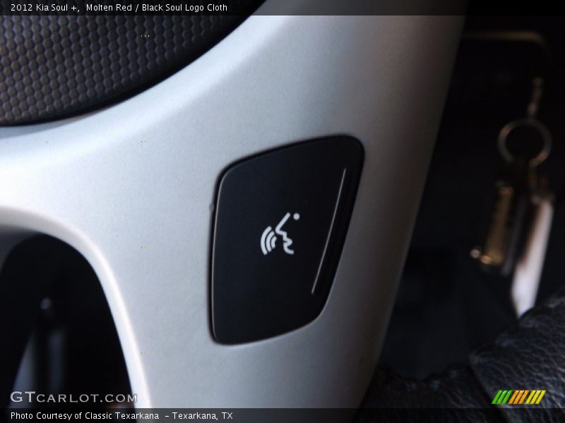 Molten Red / Black Soul Logo Cloth 2012 Kia Soul +