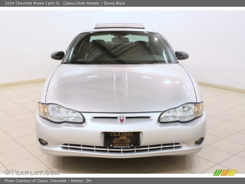 Galaxy Silver Metallic / Ebony Black 2004 Chevrolet Monte Carlo SS