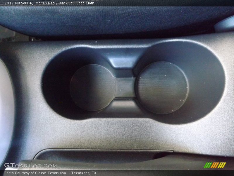 Molten Red / Black Soul Logo Cloth 2012 Kia Soul +