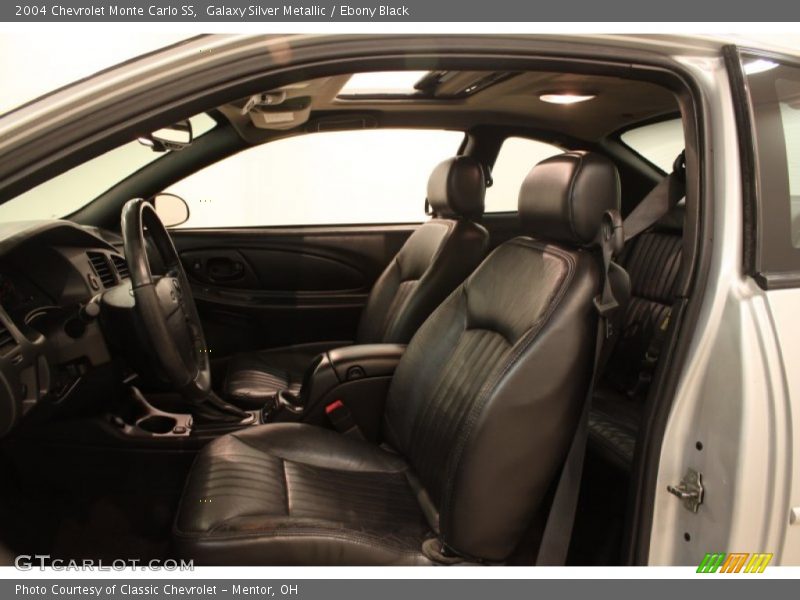Galaxy Silver Metallic / Ebony Black 2004 Chevrolet Monte Carlo SS