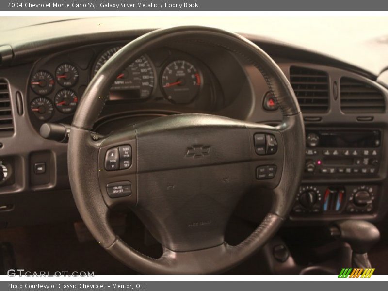 Galaxy Silver Metallic / Ebony Black 2004 Chevrolet Monte Carlo SS