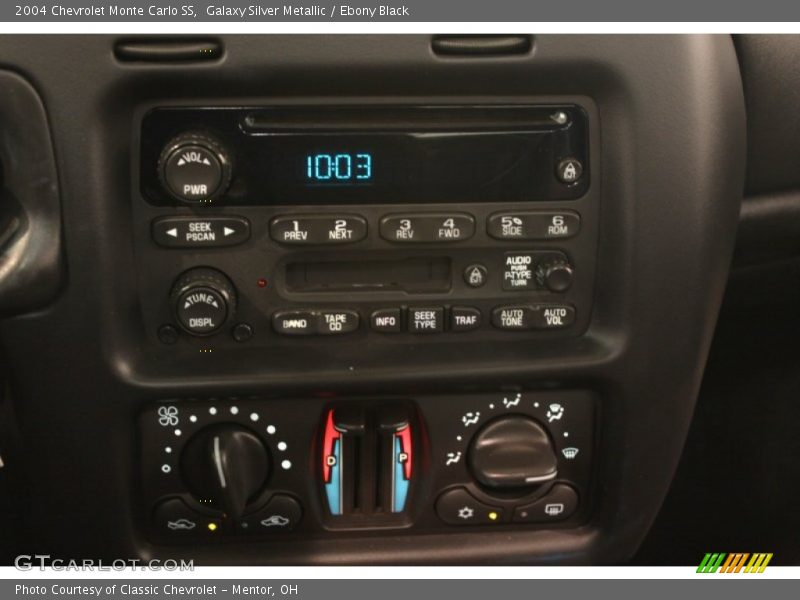 Galaxy Silver Metallic / Ebony Black 2004 Chevrolet Monte Carlo SS
