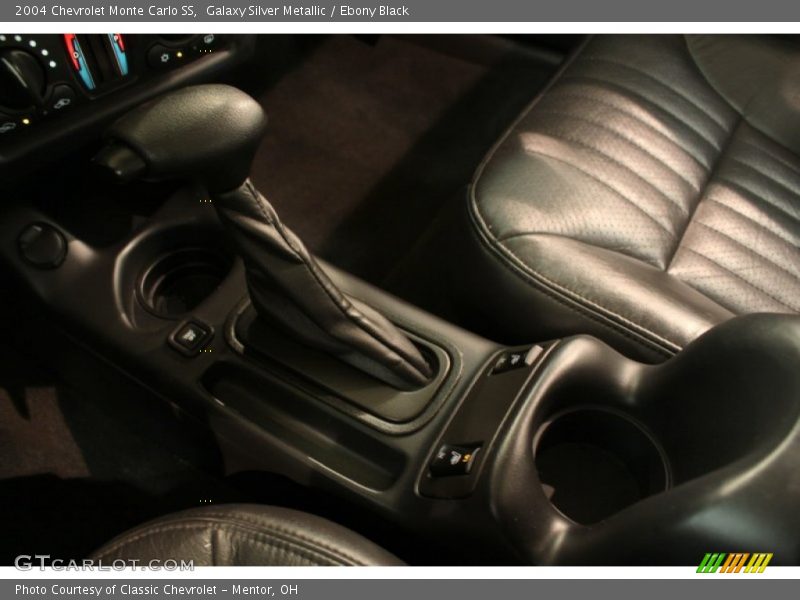 Galaxy Silver Metallic / Ebony Black 2004 Chevrolet Monte Carlo SS
