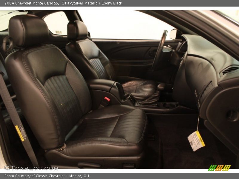 Galaxy Silver Metallic / Ebony Black 2004 Chevrolet Monte Carlo SS