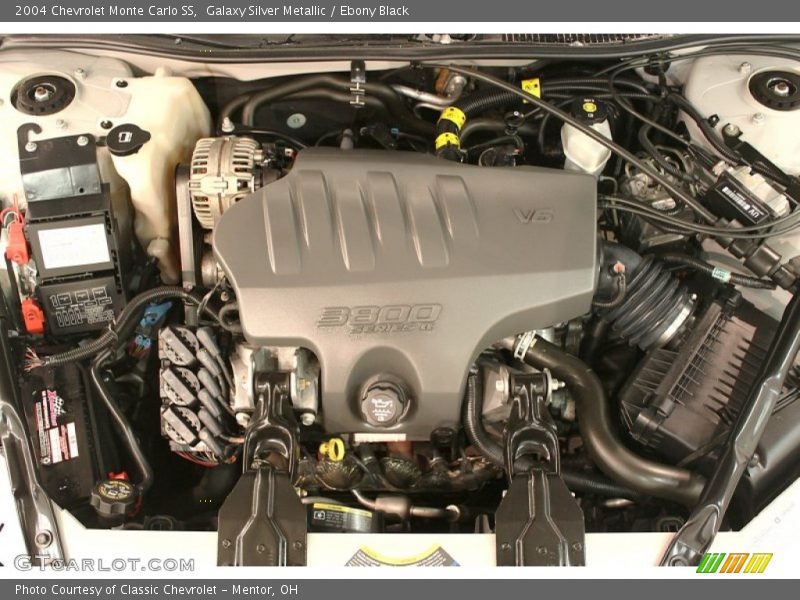 Galaxy Silver Metallic / Ebony Black 2004 Chevrolet Monte Carlo SS