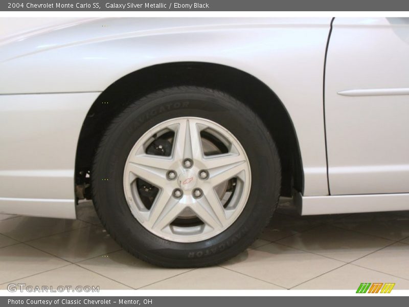 Galaxy Silver Metallic / Ebony Black 2004 Chevrolet Monte Carlo SS