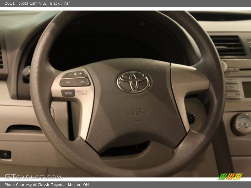 Black / Ash 2011 Toyota Camry LE