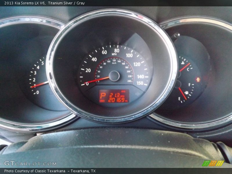 Titanium Silver / Gray 2013 Kia Sorento LX V6