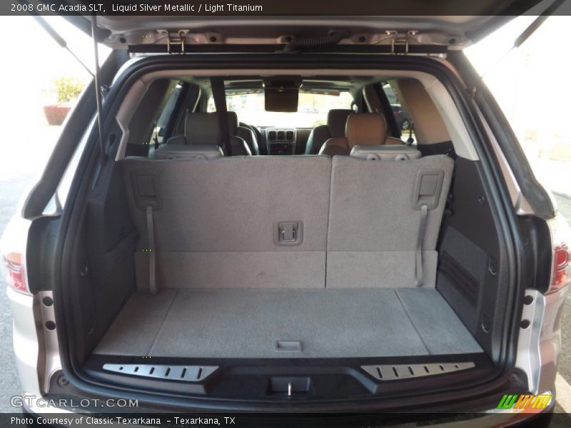 Liquid Silver Metallic / Light Titanium 2008 GMC Acadia SLT