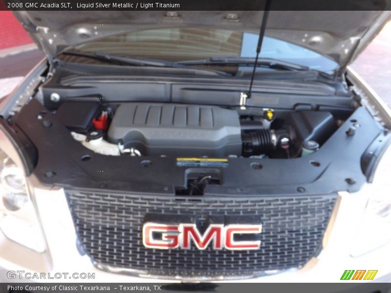 Liquid Silver Metallic / Light Titanium 2008 GMC Acadia SLT
