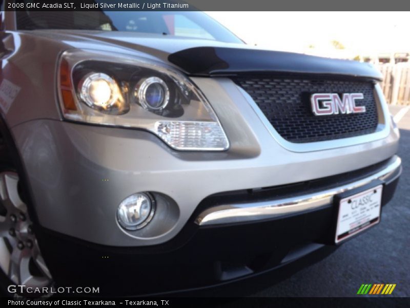 Liquid Silver Metallic / Light Titanium 2008 GMC Acadia SLT