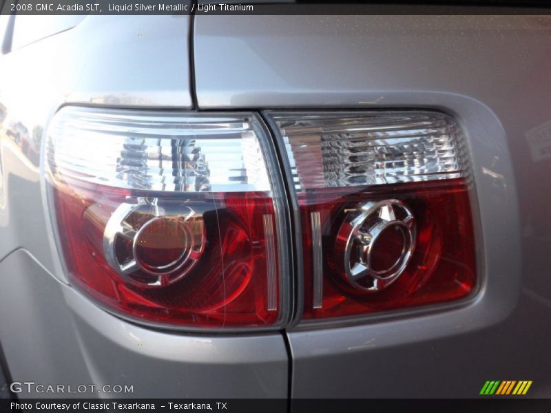 Liquid Silver Metallic / Light Titanium 2008 GMC Acadia SLT