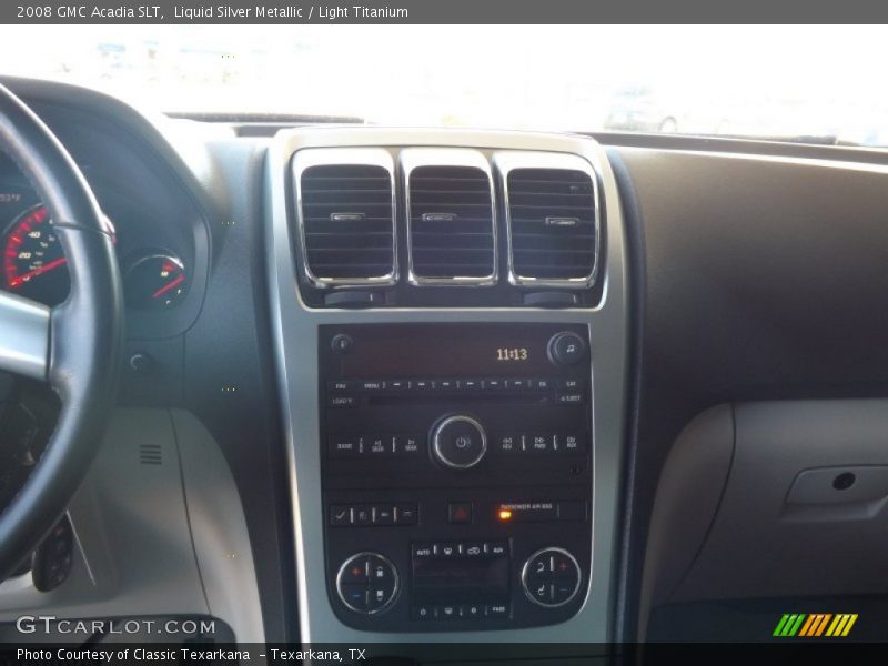 Liquid Silver Metallic / Light Titanium 2008 GMC Acadia SLT