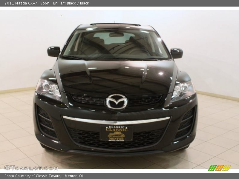 Brilliant Black / Black 2011 Mazda CX-7 i Sport