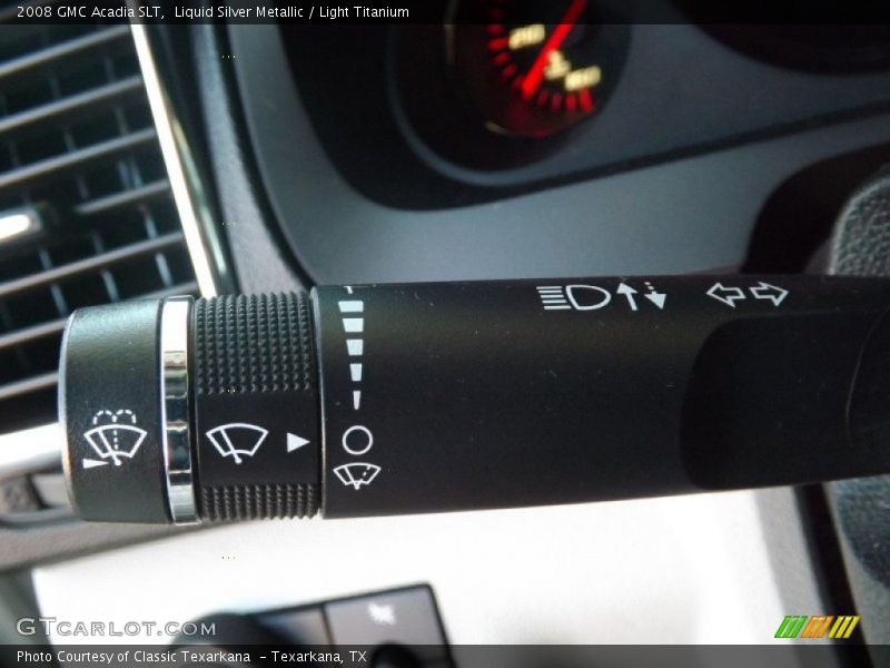 Liquid Silver Metallic / Light Titanium 2008 GMC Acadia SLT